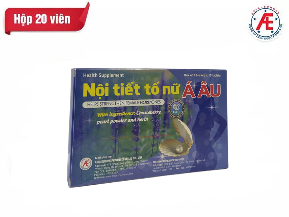 Thực phẩm bảo vệ sức khỏe Nội Tiết Tố Nữ Á Âu